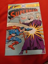 SUPERMAN  #295  SUPERMAN VS TIME  BRONZE Age  Higher GRADE  picture