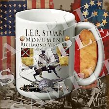 J.E.B. Stuart Monument, Richmond 15-ounce American Civil War themed coffee mug picture