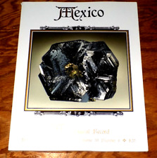MINERALOGICAL RECORD Mexico Minerals Mexican Mines Mine Mineral 2008 Vol. 39 picture