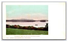 Moosehead Lake & Lily Bay Mountain, ME Maine, Vintage UDB Postcard  picture