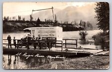 Carnation Milk Dairy Truck National Parks Highway St. Regis River Montana c1915 picture