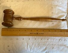 VTG Homemade Wooden Gavel Judge/ Auction. Toast Masters International Ribbons picture