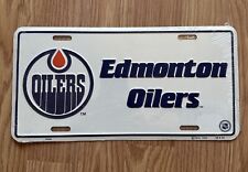 Vintage Edmonton Oilers 1989 Booster License Plate picture
