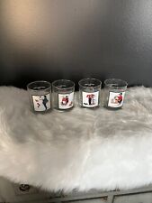 Vintage Arby's Norman Rockwell 1979 Pepsi Collector Glass - Set of 4 picture