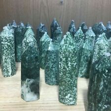 Thumbnail 1 - Wholesale 1000g Natural Qinghai Jade Obelisk Crystal Healing  picture