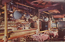 The Deck at Trader Vic's in Oakland California 1968 Interior View Postcard picture