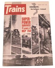 Trains The Magazine Of Railroading, March 1969 Vietnam, NKP 759 picture