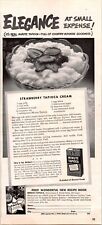 1949 Minute Tapioca- Country Kitchen Strawberry Tapioca Recipe Vintage Print Ad picture