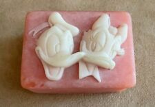 Donald & Daisy Duck Incolay Vintage Walt Disney Productions Trinket Jewelry Box picture