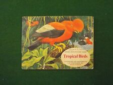 Brooke Bond Tea Cards Tropical Birds 1961 Complete Set in Album picture
