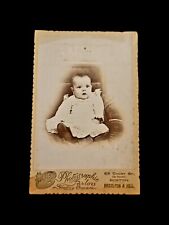 The HUB Cabinet Card Photograph Baby Chair Boston picture