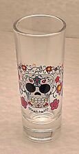 Shot Glass Shooter Dia de Muertos Skull Holiday Tequila Mexico Double New 9 picture