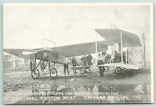 Chicago 1911 Int'l Aviation Meet~Coffyn Wright Biplane-Martin Moisant Crash picture