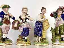 Royal Crown Derby Porcelain Figurines Four Seasons Allegorical c. 1790 Set/4 picture