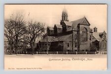 Cambridge MA-Massachusetts, Harvard College, Gymnasium, Vintage Postcard picture