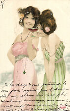 PC CPA KIRCHNER ARTIST SIGN LADIES DRINKING CHAMPAGNE ART NOUVEAU E22-1 (b2667) picture