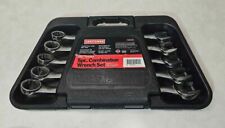 5 Piece Set of Large Craftsman Combination Wrenches #46939 12 Point USA picture