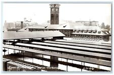 1948 Flood Of Union Station Portland Oregon OR RPPC Photo Vintage Postcard picture