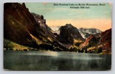 c1910 Rocky Mountains East Rosebud Lake Montana P63A picture
