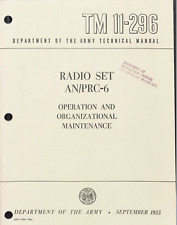 47 Page 1955 TM 11-296 AN/PRC-6 Radio Set Operator Maintenance Manual on CD picture