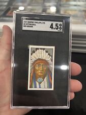 1927 Godfrey Phillips Red Indians #2 SITTING BULL SGC 4.5 picture