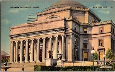  Postcard Columbia University Library New York City NY New York 1947       G-427 picture