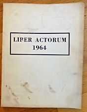 vtg 1964 Boston Latin School YEARBOOK Liber Actorum high MA book Brian McGunigle picture