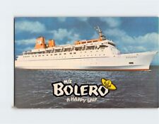 Postcard MS Bolero A Happy Ship Commodore Cruise Line Ltd. picture