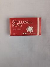 Hunt Speedball Pens One Dozen C2 #3022 Calligraphy Art Drawing Vintage  picture