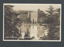Post Card 1930 Lake Louise Canada The Chateau Photo Type picture