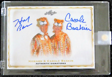 Howard & Carole Baskin Dual Signed Leaf Card - Joe Exotic Tiger King Limited 400 picture