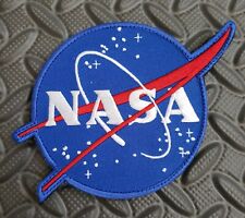 NASA Meatball Patch w/ Hook Backing - Space / Rocket / Moon / Astronaut  picture