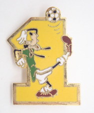 Goofy Number One Soccer Vintage Lapel Pin picture