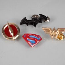 Justice League Enamel Pin 4-Pack picture