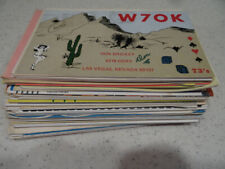 Lot of 100's Vintage 1960s-1970s HAM RADIO QSL CARDS picture