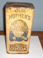 ANTIQUE OUR MOTHERS COCOA TIN picture