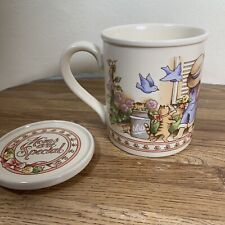 Vintage 90’s Watkins Country Kids “Moms Are Special” Mug & Coaster Cottagecore picture