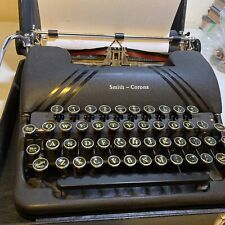 Smith Corona Typewriter Floating Shift With Case .  picture