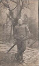 RPPC Postcard Military Soldier WWI  picture