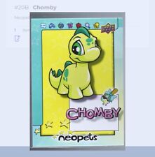 2022 Upper Deck Neopets Chomby Weekly Baby Paintbrush Variant - ePack Transfer picture