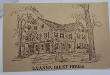 La Anna Guest House Postcard Pocono Mountains PA  J.J. & K Swingle Signed  picture