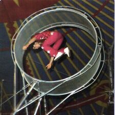 1970s Circus Vargas Flying Wheel Acrobat The World Largest Big Top Postcard picture