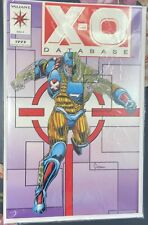 1993 X-O Database #1/X-O Manowar: Retribution Valiant Comics & SHADOWHAWK 3  picture