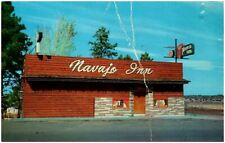 Show Low Arizona Postcard Exterior View Navajo Inn Saloon #83911 picture
