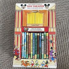 Walt Disney Studio Tiny Theater 12 Book Pop Up Surprise Golden Press 1981  picture