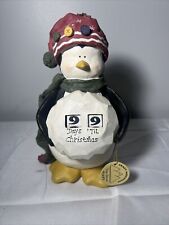 9” Crazy Mountain Penguin 99 Day Christmas Day Countdown NWT Missing Box picture