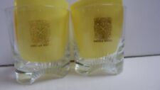 Set of 2 Chivas Regal Scotch Gold Logo Rocks Glasses Whiskey Drink Glasses picture