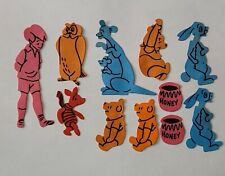 1979's Vintage Colorforms Disney Winnie the Pooh and friends set of 11 picture