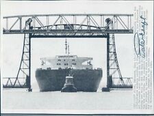 1969 SS Manhattan Transportation Delaware Tugboats NW Passage Boat 8x10 Photo picture