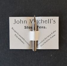 JOHN MITCHELL'S Steel Pen Nibs 1 Feather Display Writing Box picture